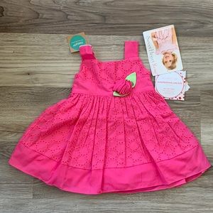 Sweet Heart Rose Party Baby Dress 12 Month Mo 12M Sleeveless Summer Spring New